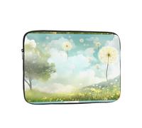 Custodia per Computer Portatile Dandelion in The Sun Borsa da Trasporto Multicolore Impermeabile Custodia per Laptop, per Computer, Notebook, Office, 15In