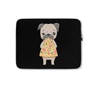 Custodia Per Computer Portatile Dog Loves Pizza Custodia Notebook Multicolore Impermeabile Custodia Per Laptop 15In, Per Laptop, Notebook