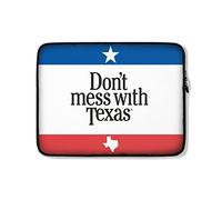 Custodia per Computer Portatile Don't Mess with Texas Flag Borsa Porta Antiurto Multicolore Portatile Borsa 15In, per Laptop, Notebook