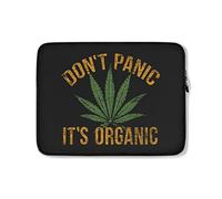 Custodia Per Computer Portatile Don'T Panic It'S Organic Weed Custodia Notebook Multicolore Impermeabile Custodia Protettiva Per Laptop 15In, Per Laptop, Notebook
