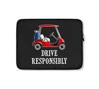 Custodia Per Computer Portatile Drive Responsibly Funny Golf Cart Borsa Porta Resistente Multicolore Custodia Protettiva Per Laptop 15In, Per Computer Portatile, Notebook