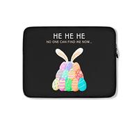 Custodia per Computer Portatile Easter Egg Bunny Custodia Protettiva per Laptop Comfyable Impermeabile Custodia per Laptop 15In, per Laptop, Notebook
