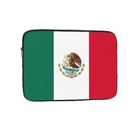 Custodia per Computer Portatile Flag of Mexico Sleeve per Laptop Multicolore Impermeabile Custodia Protettiva per Laptop, per Office, Computer, Notebook, 15In