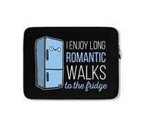 Custodia per Computer Portatile Fridge -I Enjoy Long Romantic Walks. To The Fridge Funny Borsa Porta Multicolore Antiurto Custodia per Laptop 15In, per Computer Portatile, Notebook
