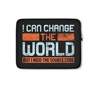 Custodia Per Computer Portatile Funny Source Code Coding Custodia Per Laptop Antiurto Resistente Borsa Da Trasporto 15In, Per Computer Portatile, Notebook