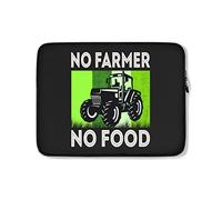 Custodia per Computer Portatile Funny Tractor Farmer Custodia Protettiva per Laptop Multicolore Comfyable Borsa da Trasporto 15In, per Laptop, Notebook