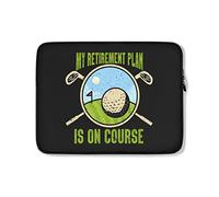 Custodia per Computer Portatile Golf Retirement Custodia Protettiva per Laptop Comfyable Impermeabile Portatile Borsa 15In, per Laptop, Notebook