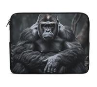 Custodia per Computer Portatile Gorilla On The Ground Borsa per Laptop Impermeabile Multicolore Custodia per Laptop, per Travel, Office, Computer, 15In