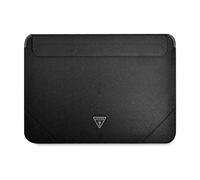 Custodia per computer portatile Guess GUCS14PSATLK, 13/14", Taglia unica - Design Saffiano