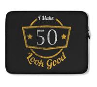 Custodia per Computer Portatile I Make 50 Look Good Funny 50Th Birthday Design Custodia Notebook Antiurto Comfyable Borsa per Laptop 15In, per Laptop, Notebook