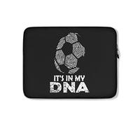 Custodia per Computer Portatile Il Calcio nel Dna Portatile Borsa Multicolore Sleeve per Laptop Impermeabile Custodia Protettiva per Laptop, per Computer Portatile, Notebook, 15in