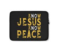 Custodia Per Computer Portatile Jesus Know Peace Custodia Protettiva Per Laptop Comfyable Multicolore Custodia Per Laptop 15In, Per Laptop, Notebook