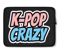 Custodia per Computer Portatile K-Pop Crazy Korean Pop Music Fan Borsa Porta Antiurto Comfyable Borsa per Laptop 15In, per Computer Portatile, Notebook