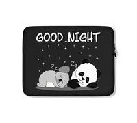 Custodia per Computer Portatile Koala Panda Che Dorme Borsa Porta Multicolore Borsa da Trasporto Impermeabile Borsa per Laptop, per Notebook, Laptop, 15in