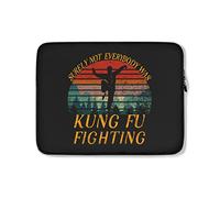Custodia per Computer Portatile Kung Fu Fighting Custodia Notebook Multicolore Impermeabile Custodia per Laptop 15In, per Computer Portatile, Notebook