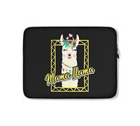 Custodia per Computer Portatile Llama And Alpaca Lover Custodia Notebook Resistente Multicolore Borsa Porta 15In, per Laptop, Computer Portatile