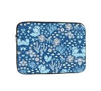 Custodia per computer portatile, motivo alghe marine, 10 pollici, adatta per laptop, tablet, ecc