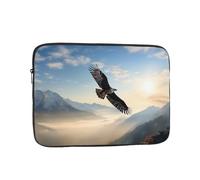 Custodia per computer portatile, motivo: Eagle Mountains, custodia protettiva per computer da 15 pollici