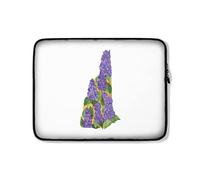 Custodia per Computer Portatile New Hampshire State Flower Purple Lilac Custodia Notebook Multicolore Impermeabile Sleeve per Laptop 15In, per Notebook, Computer Portatile