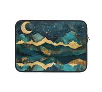 Custodia per Computer Portatile Night And Mountains Print Portatile Borsa Antiurto Resistente Custodia Protettiva per Laptop 15In, per Computer Portatile, Laptop