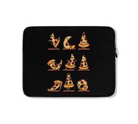Custodia per Computer Portatile Pizza Yoga Borsa Porta Impermeabile Comfyable Custodia Protettiva per Laptop 15In, per Notebook, Laptop