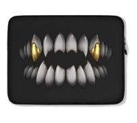 Custodia per Computer Portatile Pretty Smile with Golden Teeth Portatile Borsa Multicolore Impermeabile Borsa Porta 15In, per Computer Portatile, Notebook