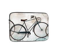 Custodia per computer portatile retrò per bicicletta custodia impermeabile per il trasporto del computer antiurto protezione per laptop da viaggio da 12 pollici