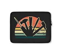Custodia Per Computer Portatile Retro Wood Carpenter Borsa Da Trasporto Resistente Antiurto Custodia Protettiva Per Laptop 15In, Per Laptop, Notebook