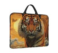Custodia per computer portatile Rising Sun Tiger Custodia per computer portatile resistente all'acqua Borsa da trasporto con maniglia