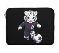Custodia per Computer Portatile South Korean Soccer Football Tiger Borsa per Laptop Multicolore Impermeabile Custodia per Laptop, per Travel, Notebook, Office, 15In