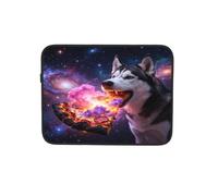 Custodia per computer portatile Space Pizza da 15 pollici | Custodia protettiva leggera per computer portatile per tablet da lavoro