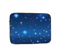 Custodia per Computer Portatile Star Pattern Prints Borsa da Trasporto Comfyable Multicolore Custodia Protettiva per Laptop, per Office, Travel, Notebook, 15In