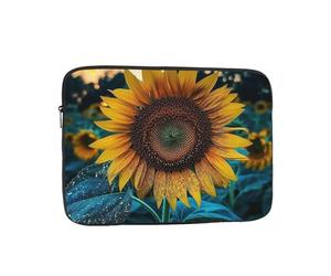Custodia per Computer Portatile The Most Beautiful Sunflower Borsa Porta Multicolore Resistente Custodia Notebook, per Office, Notebook, Travel, 15In