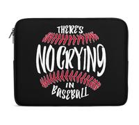 Custodia per Computer Portatile There's No Crying in Baseball Sleeve per Laptop Impermeabile Antiurto Custodia per Laptop, per Travel, Notebook, Office, 15In