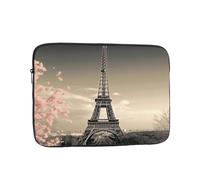 Custodia per computer portatile Torre di Parigi Custodia per computer portatile impermeabile Copertura antiurto per laptop da viaggio da 15 pollici
