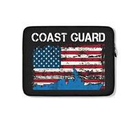 Custodia per Computer Portatile Us Coast Guard USCG American Flag Borsa Porta Impermeabile Comfyable Custodia Protettiva per Laptop 15In, per Computer Portatile, Notebook