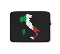 Custodia per Computer Portatile Vintage Italy Map Flag Custodia per Laptop Comfyable Resistente Custodia Protettiva per Laptop 15In, per Computer Portatile, Laptop