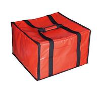 Custodia Per Consegna 6 Scatole Pizza 52X48X33,5 Cm Vinile Rosso - 1 Unità