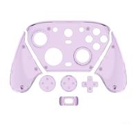 Custodia per controller, compatibile con GameSir G7 Pro, custodia rigida trasparente in policarbonato, impermeabile, antiurto, antigraffio, accessorio per gamepad (viola trasparente)