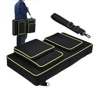 Custodia per controller giradischi, custodia protettiva per giradischi, organizer rigido, tracolla, antipolvere, antiurto, tasche laterali, borsa per il trasporto impermeabile