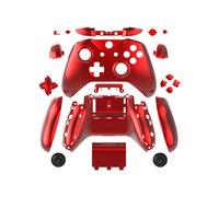 Custodia per controller Red-DATA FROG per Xbox One S, con schizzi di sangue e guscio completo