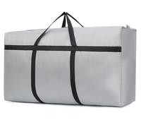 Custodia per coperte Borsa da viaggio grande Borsone da viaggio Bagagli per traslochi Carichi pesanti LightGray 75 * 48 * 28cm