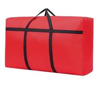 Custodia per coperte Borsa da viaggio grande Borsone da viaggio Bagagli per traslochi Carichi pesanti rosso 100 * 58 * 28cm