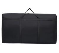 Custodia per coperte Borsa da viaggio grande Borsone da viaggio Bagagli per traslochi Carichi pesanti nero 90 * 58 * 28cm