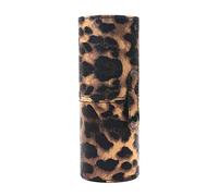 Custodia per cosmetici in pelle PU con fibbia da viaggio portatile per pennelli da trucco scatola di immagazzinaggio vuota organizzatore bianco, Tipo 06, Pu Leather Makeup Brushes Holder, come