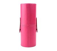 Custodia per cosmetici in pelle PU con fibbia da viaggio portatile per pennelli da trucco scatola di immagazzinaggio vuota organizzatore bianco, Tipo 11, Pu Leather Makeup Brushes Holder, come