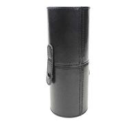 Custodia per cosmetici in pelle PU con fibbia da viaggio portatile per pennelli da trucco scatola di immagazzinaggio vuota organizzatore bianco, Tipo 01, Pu Leather Makeup Brushes Holder, come