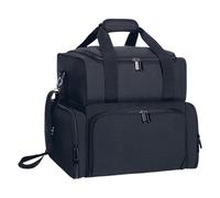 Custodia per cosmetici, kit da viaggio per unghie, borsa organizer per smalti, comoda tracolla, compatta, portatile, capacità di 70 bottiglie, per roba/strumenti da donna, uso interno ed esterno,