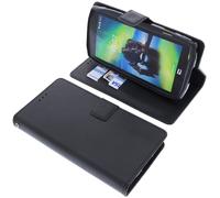 Custodia per CrossCall Action X5 Book-Style Protettiva Cellulare a Libro Nero