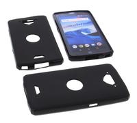 Custodia per CrossCall Core X3 Borsa Protettiva Cellulare TPU Gomma Nera
